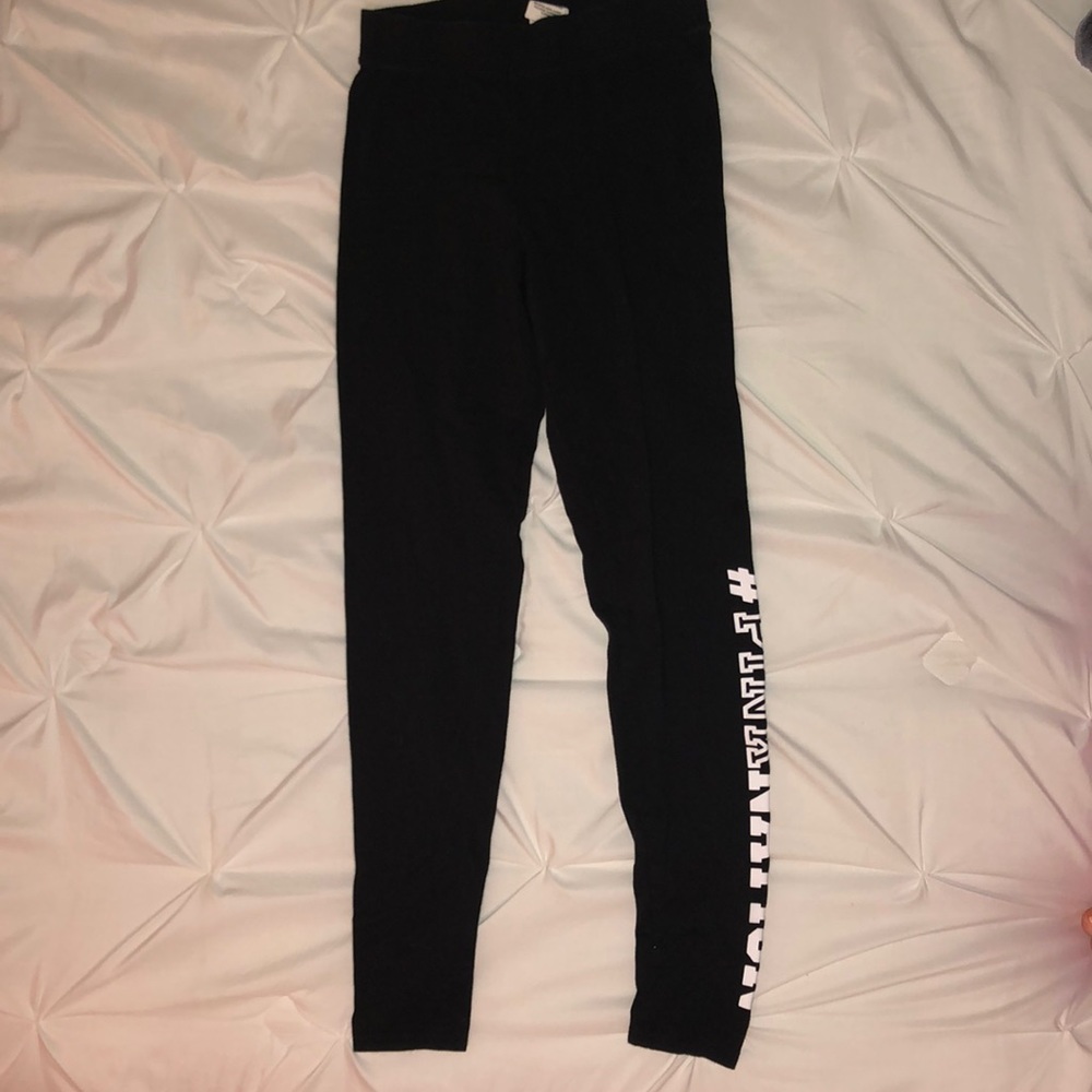 PINK black leggings